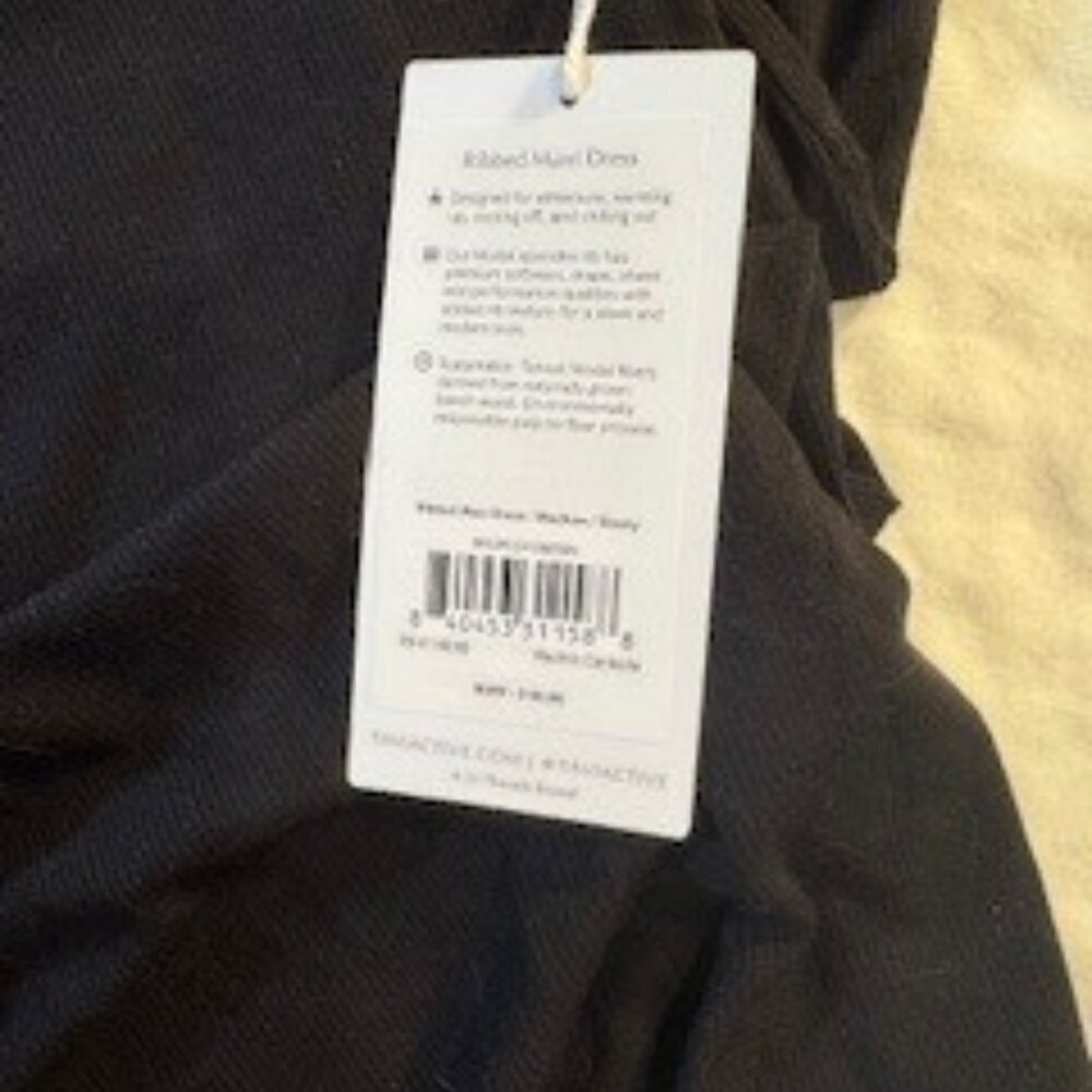 TAVI - Ribbed Black Maxi Dress - NWT - Picture 3 of 3